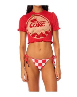 Maaji Nerina Crop Top - Red