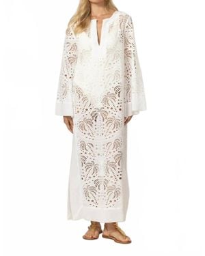Miss June Paris Amara Long Dress - White