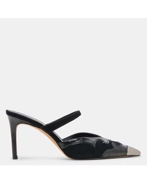 Dolce Vita Klover Heels Multi Suede - Black