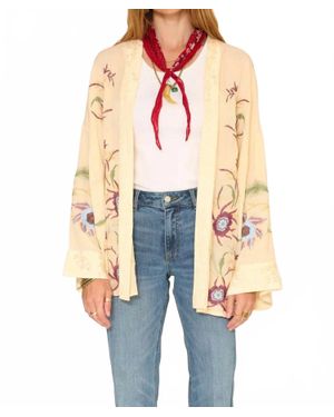 Mkt Studio Wiske Embroidered Kimono - Blue