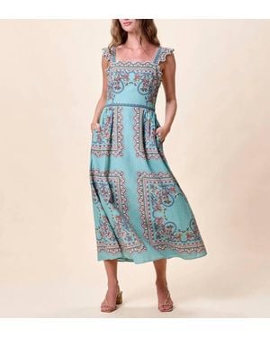 Cleobella Veronique Maxi Dress - Blue