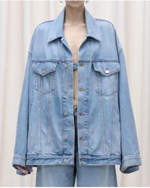 Haikure Janet Denim Jacket - Blue
