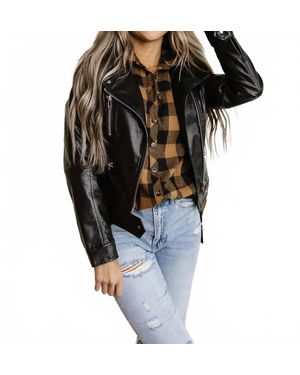 Ampersand Ave Moto Jacket - Black