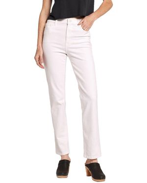 Current/Elliott The Soulmate Blanc Straight Leg Jean - White