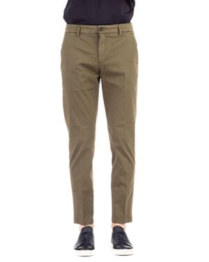 Department 5 Prince Cotton Chinos - Green