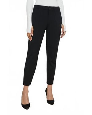 L'Agence Harlow Cropped Trouser - Black