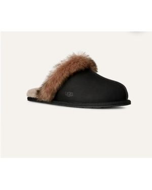 UGG Scuffette Nubuck Slipper - Black