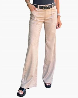 Bevy Flog Christi Pants - Natural
