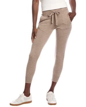 SCOTT & SCOTT LONDON Plain Cashmere Jogger - Natural