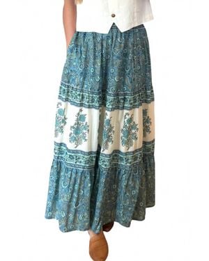 Mahila Tani Maxi Skirt - Green