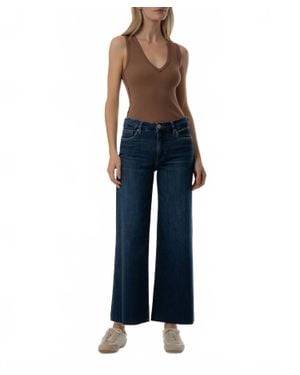 Kut From The Kloth Meg High Rise Fab Ab Wide Leg Jeans - Blue