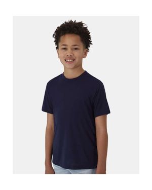 Hanes Cool Dri Youth Cotton Touch T-Shirt - Blue