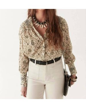 MAISON HOTEL Anne Blouse - Brown