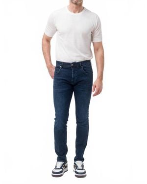 Don The Fuller Five Pocket Jeans - Blue