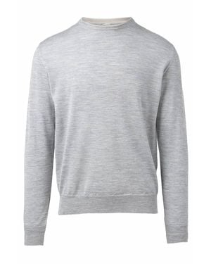 Eleventy Crewneck Sweater - Gray