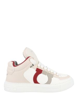 Ferragamo Marvelous High-Top Sneakers - White