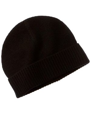 Sofiacashmere 8 Ply Jersey Cashmere Hat - Black