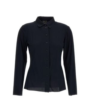 Irie Flared Tailored Casual Shirt - Blue