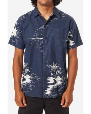 Katin Captain Short Sleeve Woven - Blue