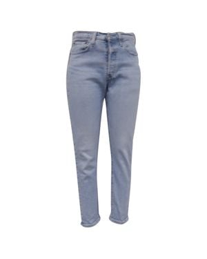 Levi's Slim-Fit Cropped Jeans - Blue