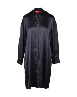 Wild Cashmere Silk Stretch Shirt - Blue
