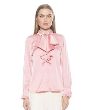 Alexia Admor Brooks Blouse - Pink