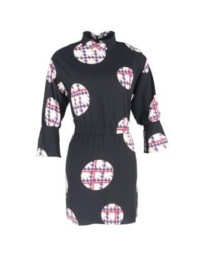 ARMANI EXCHANGE Printed Dress - Black