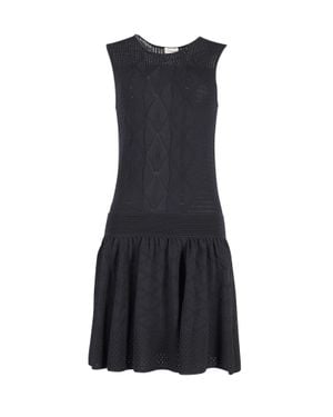 Temperley London Acacia Knit Dress - Blue