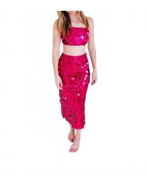 Bailey Rose Barbie Sequin Set - Red