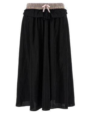 スカート Maison Margiela Black Jersey Skirt Black Maison Margiela Skirts for Women | Lyst