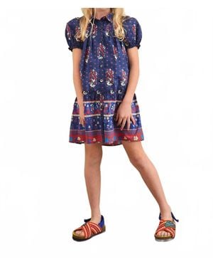 Hunter Bell Kids Drifter Mini Dress - Blue