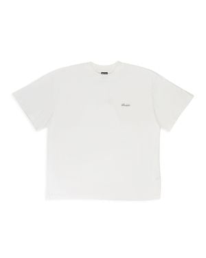 Sinclair Script Logo T-Shirt - White