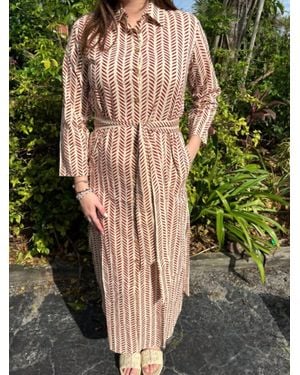 Just Darviny Dar Midi Dress - Green