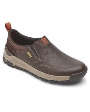 Dunham Glastonbury Slip-On Shoes - Gray