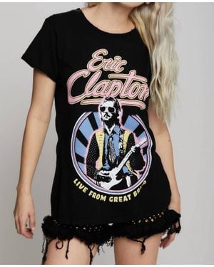 Recycled Karma Eric Clapton Tee - Black