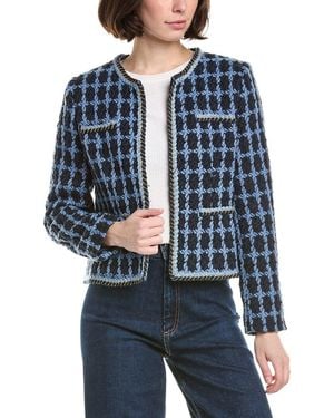 Nanette Lepore Knit Jacket - Blue