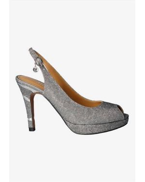 J. Reneé Onille Sling Back Pumps - Metallic
