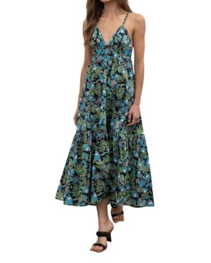 Women's MOON RIVER Cutout Midi Dress
