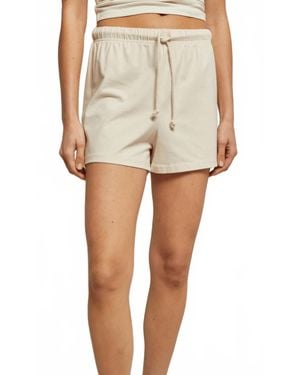 PERFECTWHITETEE Jade Shorts - Natural
