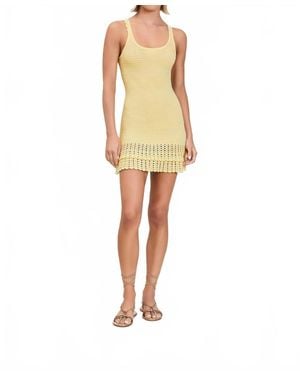 Devon Windsor Willamina Dress - Yellow