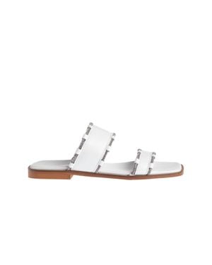Marietta Chrousala Archontia Flat Sandals - Black