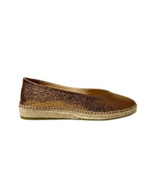 Kanna Espadrilles Ballet Flat - Brown