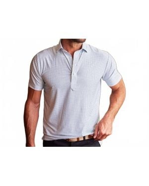 Collars & Co. Featherweight Flex Polo - White