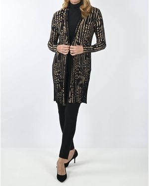 FRANK LYMAN Knit Cover-Up - Black
