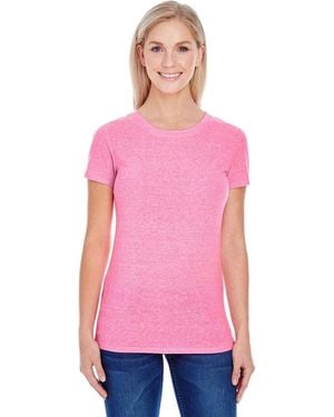 Threadfast Apparel Tri-Blend Short-Sleeve T-Shirt - Pink