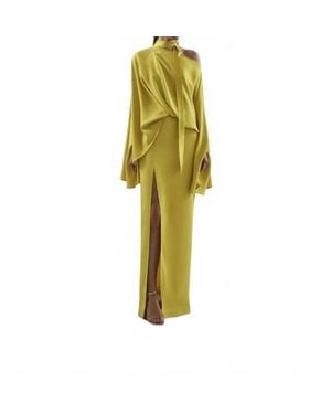 Taller Marmo Brooks Dress - Yellow