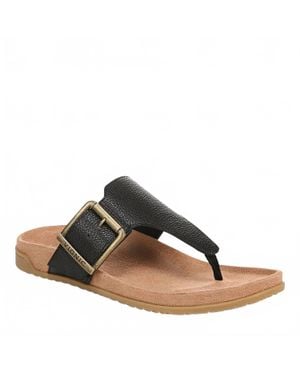 Vionic Emma Thong Sandals - Brown