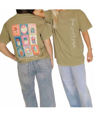 Chaudoin Creations From Seed To Season Graphic Tee - Natural