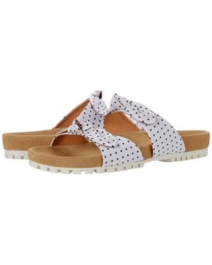 Jack Rogers Rose Double Knot Comfort Plaid 124211Sa10-120 - Brown