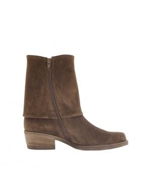 Gabor Leather Boots - Brown